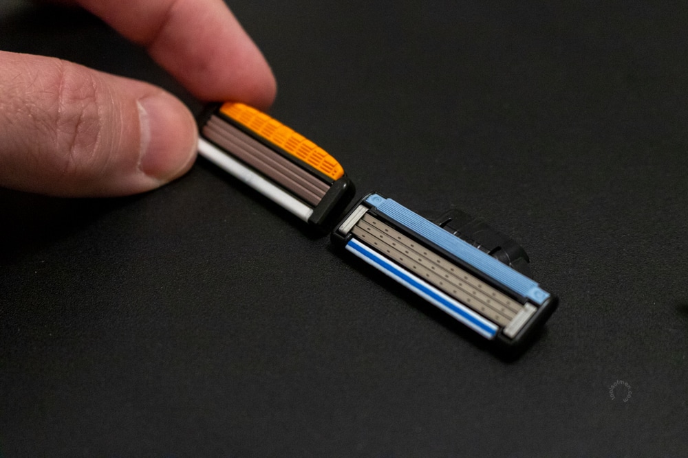 microtouch tough blade compared to mach3 cartridge blade