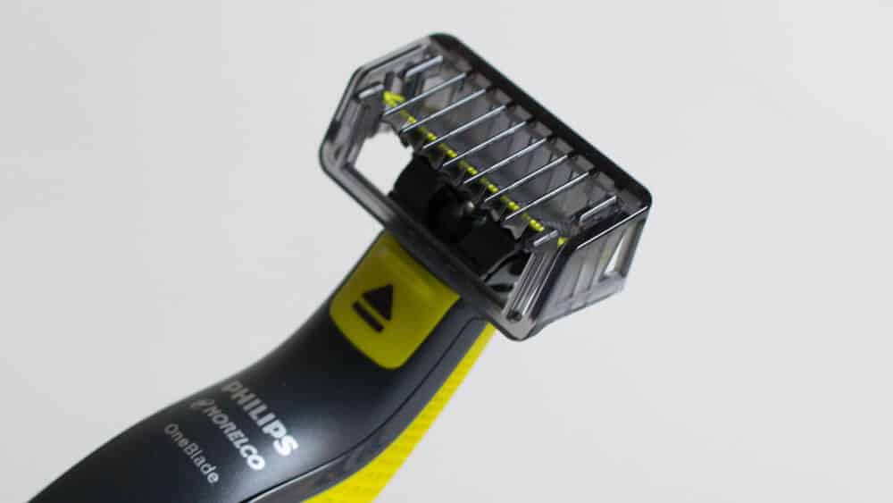 oneblade with comb attached