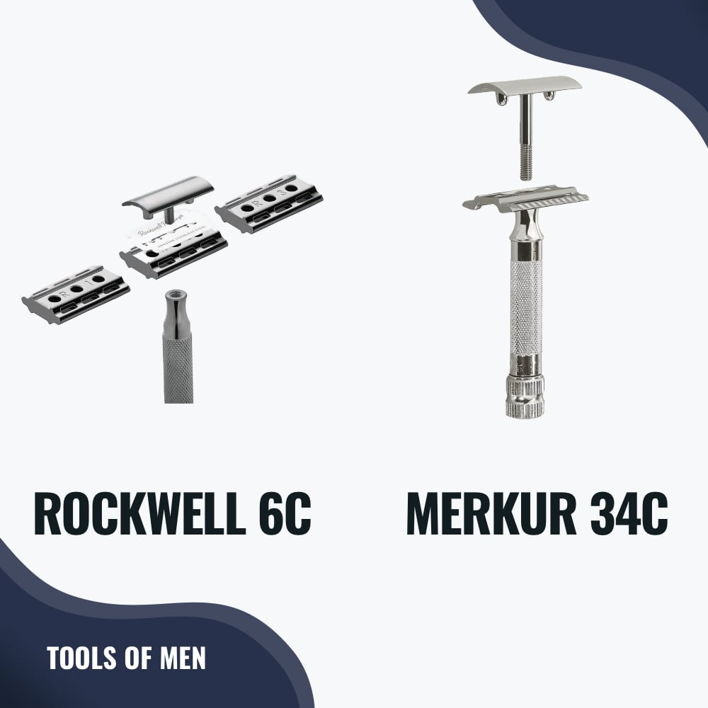 pieces of rockwell and merkur