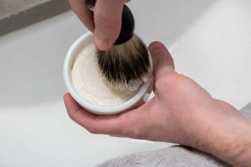 How to Lather Shaving Cream A StepbyStep Picture Guide