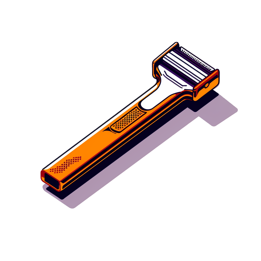illustration of a razor